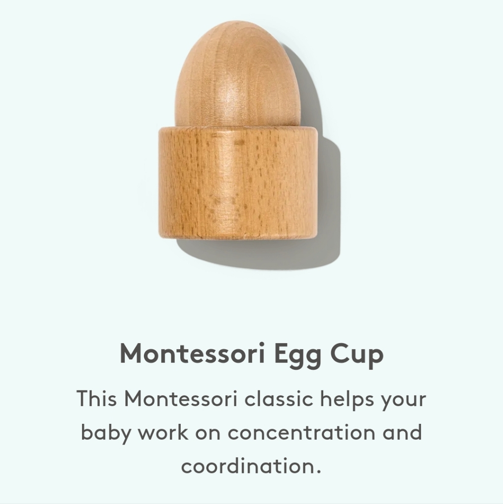 Lovevery Montessori Egg Cup